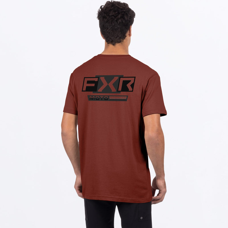Chargez l'image dans la visionneuse de la galerie, PodiumProPremium_TShirt_M_OxbloodBlack_252075-_2710_back
