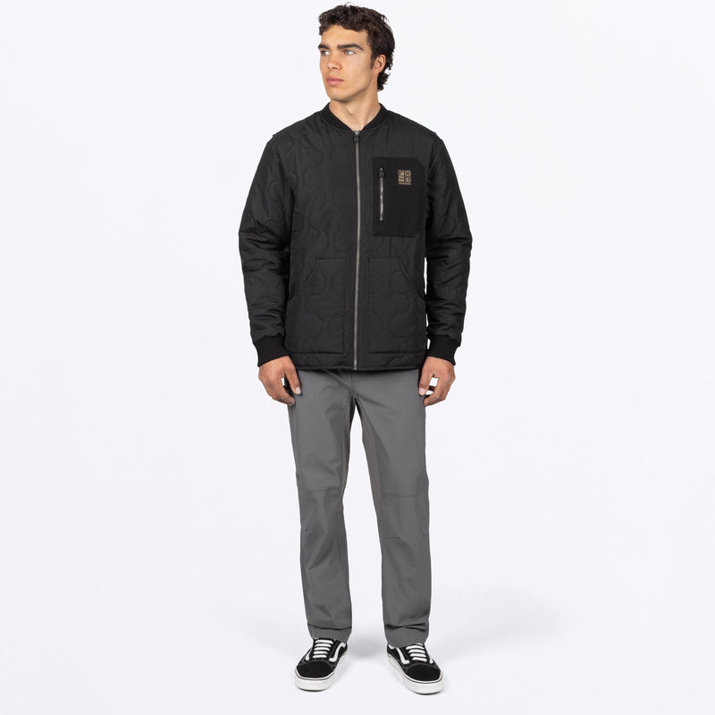 Chargez l'image dans la visionneuse de la galerie, MRigQuilted_Jacket_Black_SKU_270907-_1000_Extra1
