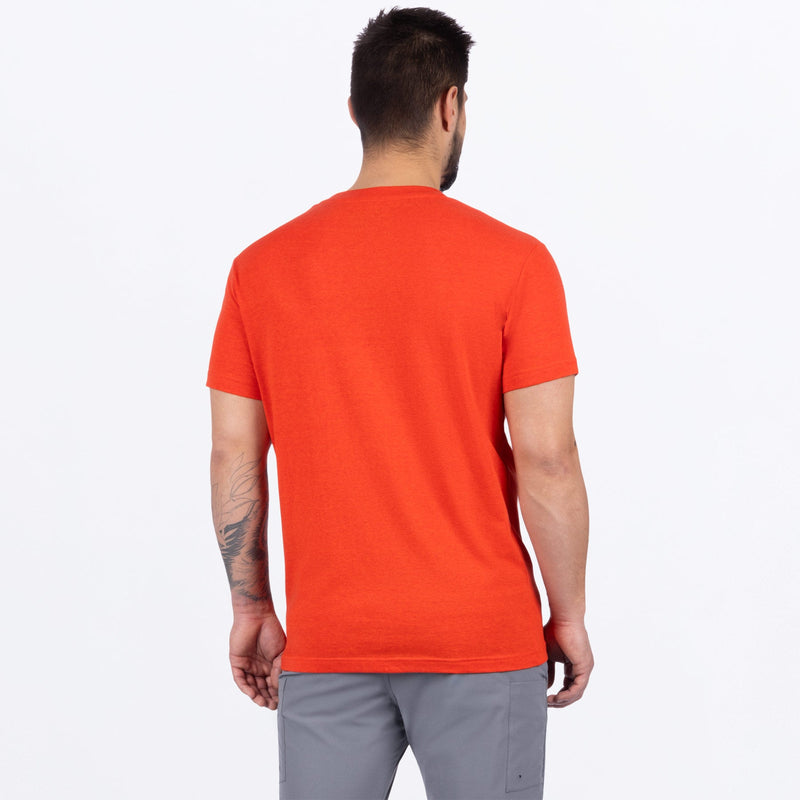 Chargez l'image dans la visionneuse de la galerie, Helium_Prem_Shirt_M_RedHeatherOxblood_251312_2127_back
