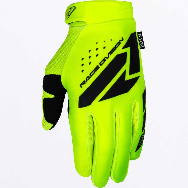 Chargez l'image dans la visionneuse de la galerie, ReflexMX_Glove_HiVisBlack_SKU_263402-_6510_Front
