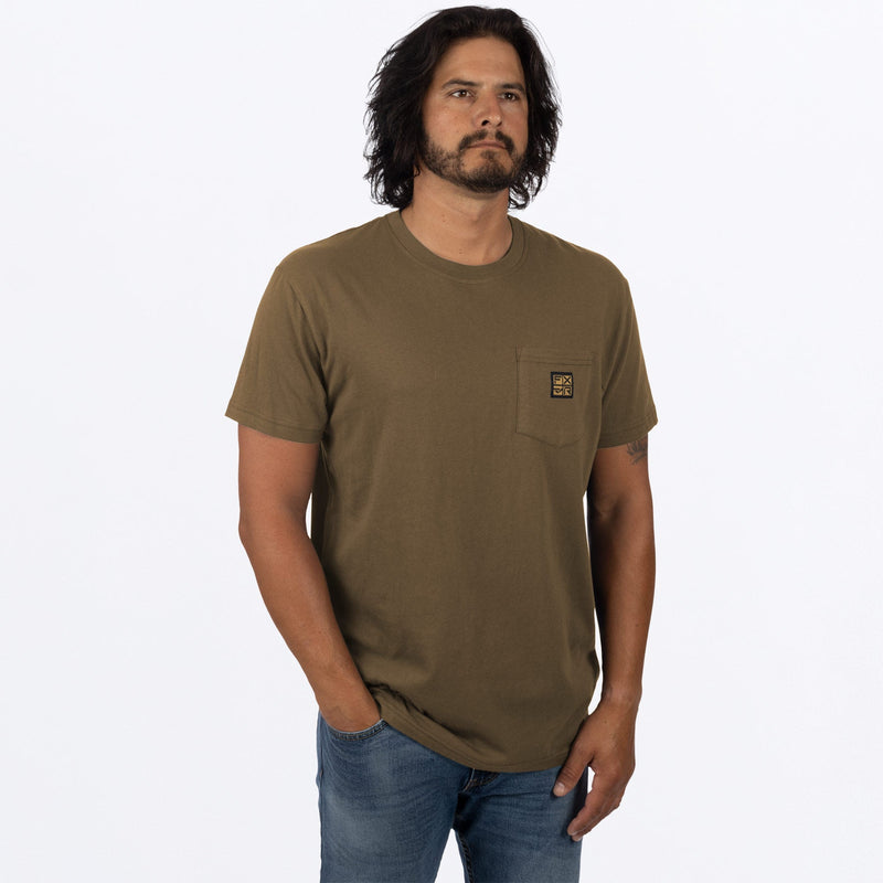 Chargez l'image dans la visionneuse de la galerie, MWorkPocketPremium_T-Shirt_Bronze_SKU_231300-_3800_Front
