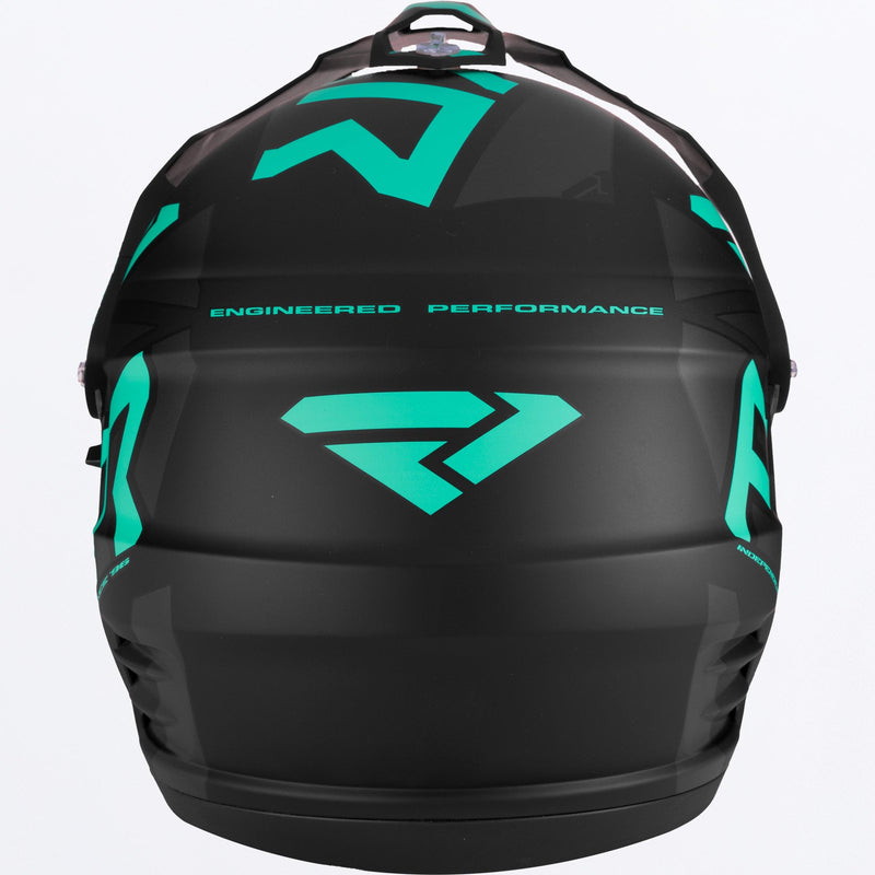 Chargez l'image dans la visionneuse de la galerie, TorqueXTeam_Helmet_BlackMint_230635-_1052_back

