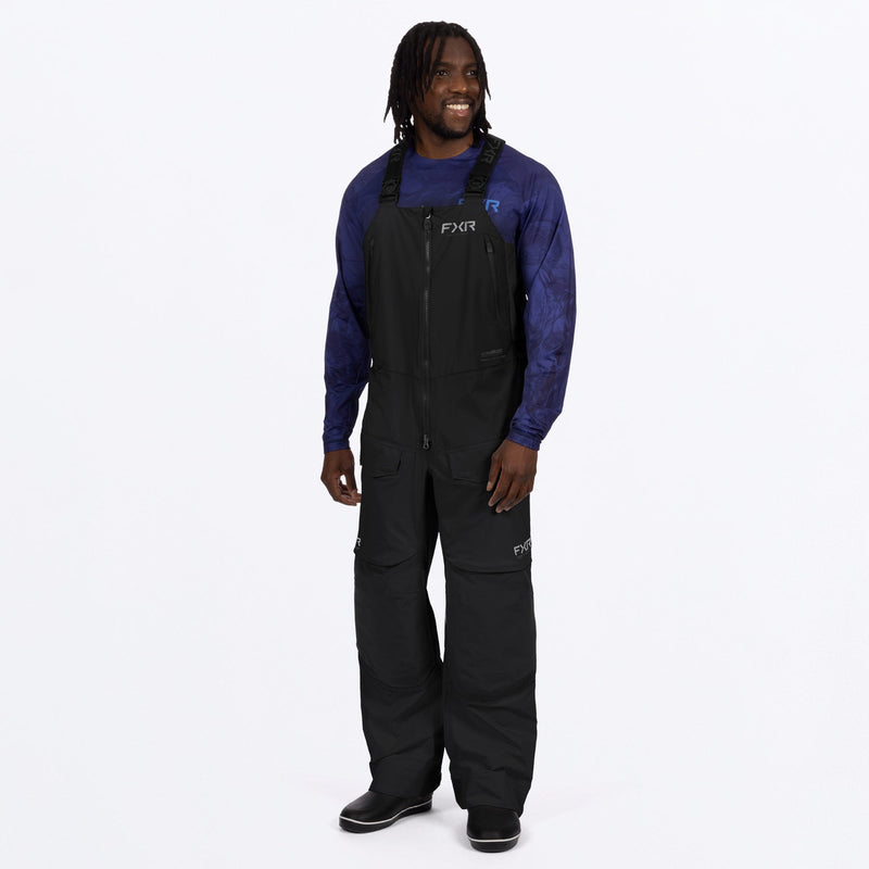 Chargez l'image dans la visionneuse de la galerie, MVaporProTri-LaminateBib_Pant_Black_SKU_262146-_1000_Front
