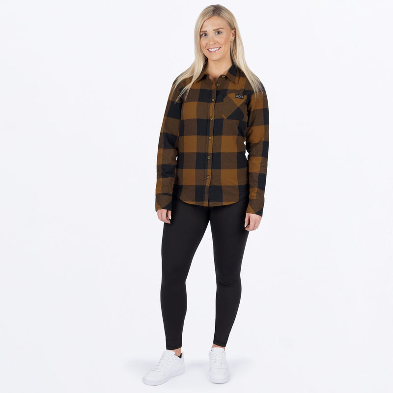 Chargez l'image dans la visionneuse de la galerie, WTimberFlannel_Shirt_CopperBlack_SKU_231209-_1910_Extra1
