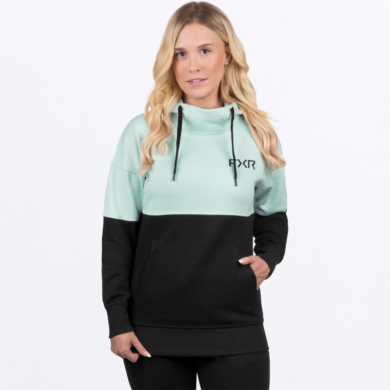 Chargez l'image dans la visionneuse de la galerie, StripePO_Hoodie_W_BlackLtSage_242218-_1070_Front
