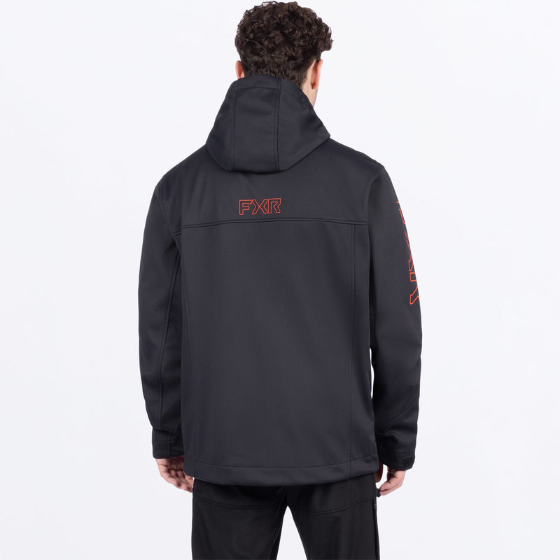 Chargez l'image dans la visionneuse de la galerie, HeliumPro_Softshell_Jacket_M_BlackOrangeLE_252051-_1030_back
