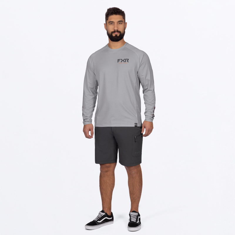 Chargez l'image dans la visionneuse de la galerie, MDerbyAirUPF_Longsleeve_GreyOrange_SKU_262099-_0530_Extra1

