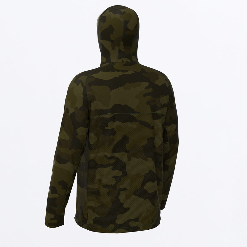 Chargez l'image dans la visionneuse de la galerie, ProAirUPFPO_Hoodie_M_ArmyCamoStone_242090-_7617_back
