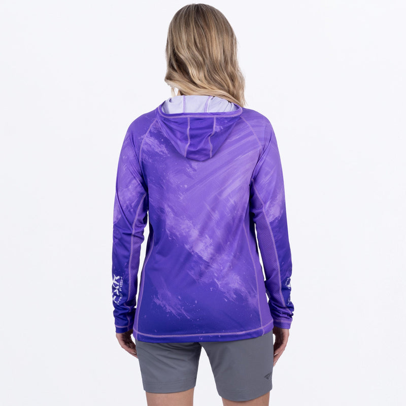 Chargez l'image dans la visionneuse de la galerie, DerbySwellAirUPF_PO_Hoodie_W_Amethyst_252261-_8400_back
