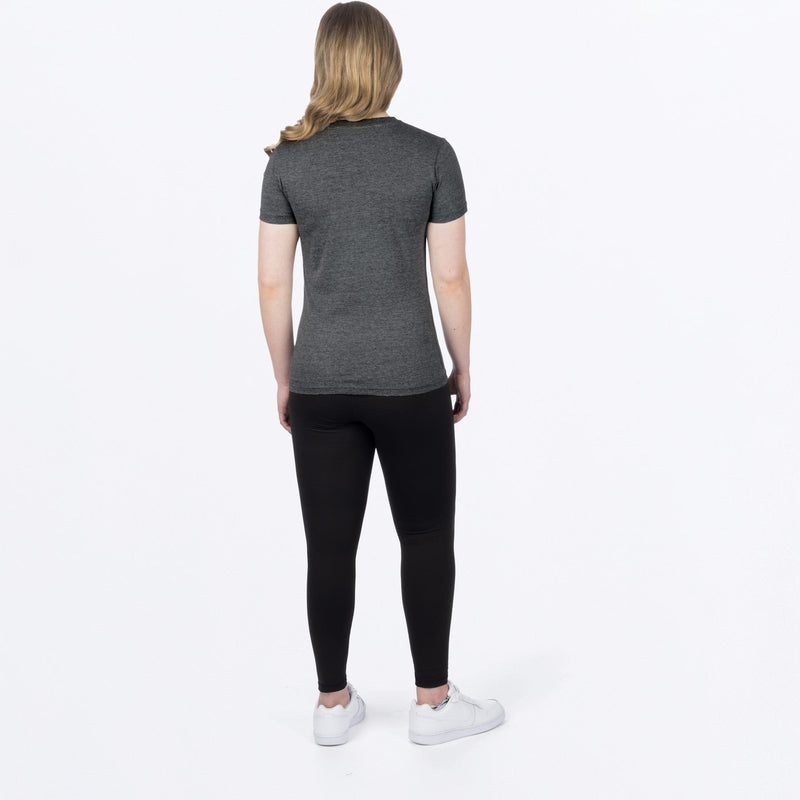 Chargez l'image dans la visionneuse de la galerie, RaceDivPrem_TShirt_W_CharHeatherMintRazz_241415-_0654_fullbody
