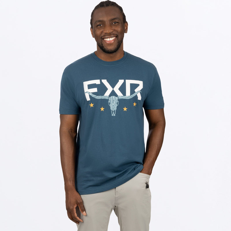 Chargez l'image dans la visionneuse de la galerie, Antler_Premium_T-Shirt_M_DarkSteelBone_232076_0301_front
