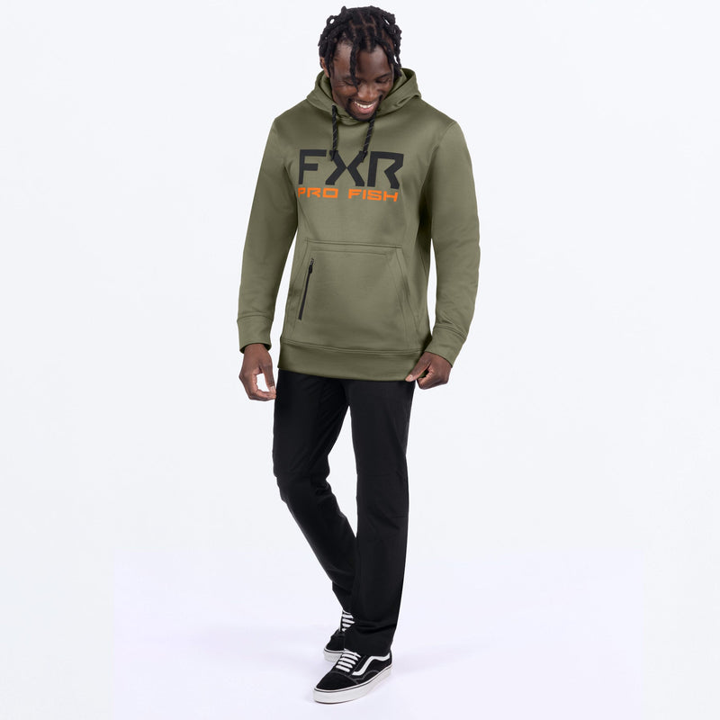 Chargez l'image dans la visionneuse de la galerie, MProFishTechPO_Hoodie_MossOrange_SKU_261137-_7930_Extra1
