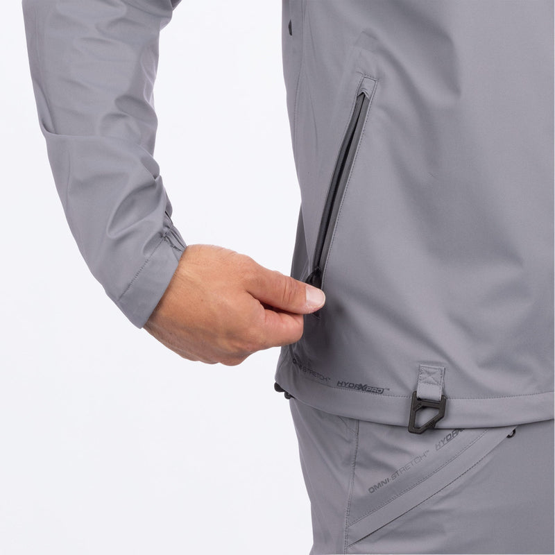 Chargez l'image dans la visionneuse de la galerie, MAdventureLiteTri-Laminate_Jacket_Grey_SKU_242002-_0500_Extra4
