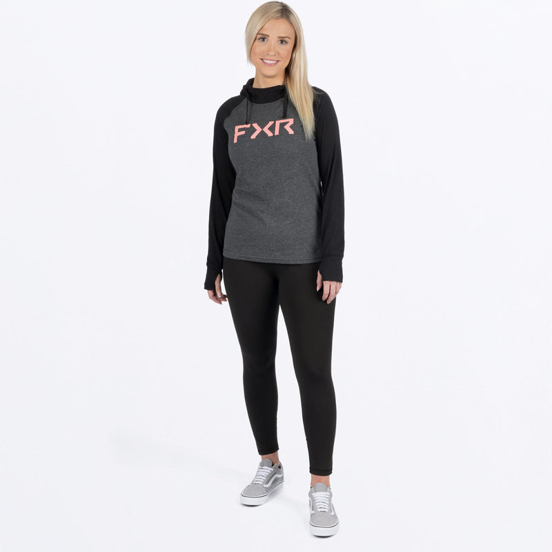 Chargez l'image dans la visionneuse de la galerie, TrainerLitePrem_PO_Hoodie_W_BlackMutedMelon_241433-_1093_FrontFULL

