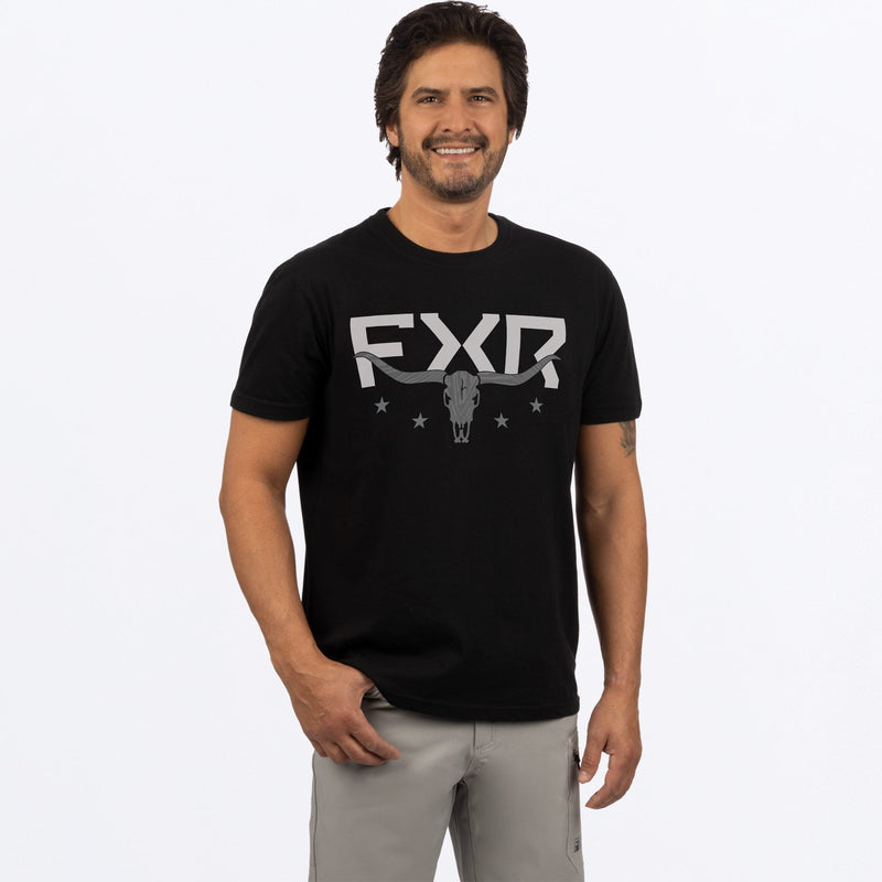 Chargez l'image dans la visionneuse de la galerie, Antler_Premium_T-Shirt_M_BlackGrey_232076_1005_front
