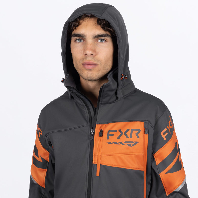 Chargez l'image dans la visionneuse de la galerie, MAscendSoftshell_Jacket_AsphaltJaffaOrange_SKU_260940-_0830_Extra5
