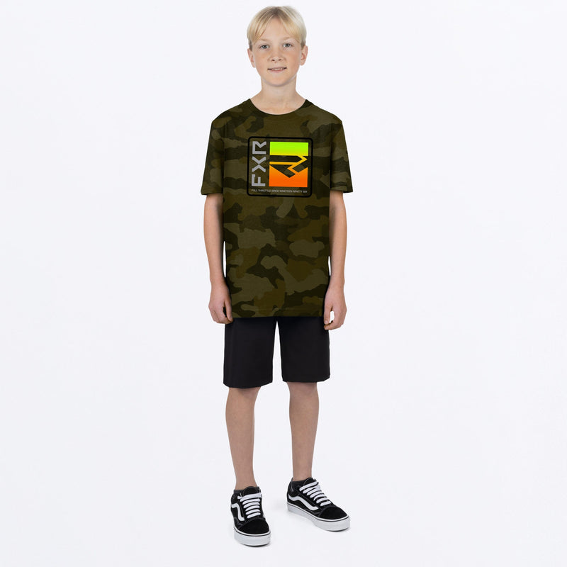 Chargez l'image dans la visionneuse de la galerie, Broadcast_PremiumTShirt_Y_ArmyCamoInferno_242285-_7626_FrontFULL
