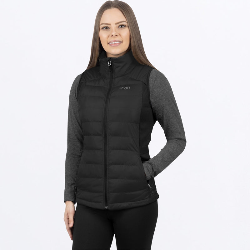 Chargez l'image dans la visionneuse de la galerie, WPhoenixWindstopQuilted_Vest_Black_SKU_271233-_1000_Front
