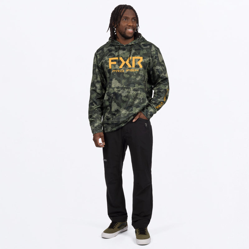 Chargez l'image dans la visionneuse de la galerie, MProFishTechPO_Hoodie_ArmyDriftCamoGold_SKU_262037-_7662_Extra1
