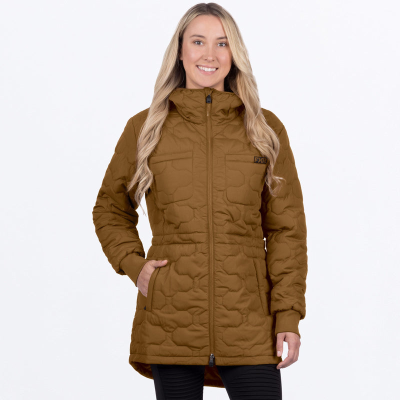 Chargez l'image dans la visionneuse de la galerie, WIsla_Quilted_Jacket_Copper_SKU_261001-_1900_front
