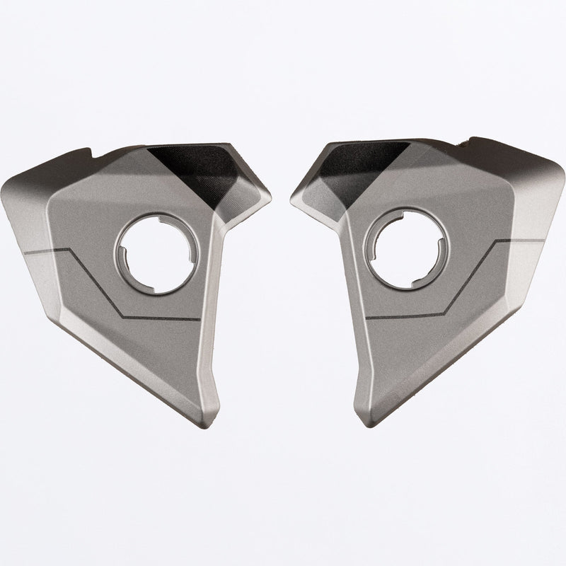 Chargez l'image dans la visionneuse de la galerie, MaverickXPro_HelmetSideCovers_Titanium_251734-_0900_front
