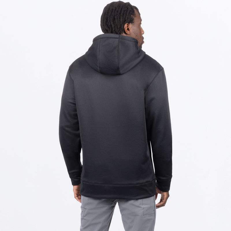 Chargez l'image dans la visionneuse de la galerie, Adrenaline_TechPOHoodie_M_BlackEarthCamo_248301-_1076_modelback
