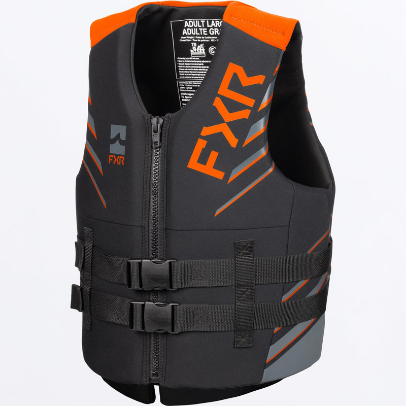 Chargez l'image dans la visionneuse de la galerie, Podium_LifeJacket_Adult_BlkOrange_241970-_1030_front
