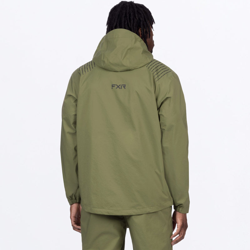 Chargez l'image dans la visionneuse de la galerie, MAdventureLiteTri-Laminate_Jacket_Moss_SKU_242002-_7900_Extra**hover**

