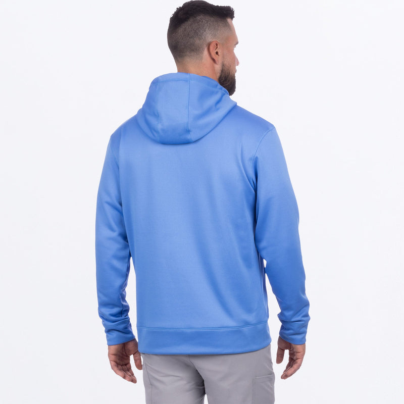Chargez l'image dans la visionneuse de la galerie, PodiumTechPO_Hoodie_M_TranquilBlueWhite_242038-_4001_back**hover**
