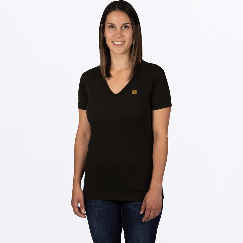 Chargez l'image dans la visionneuse de la galerie, T-SHIRT RIDE-X PREMIUM COL EN V FEMMES 2023
