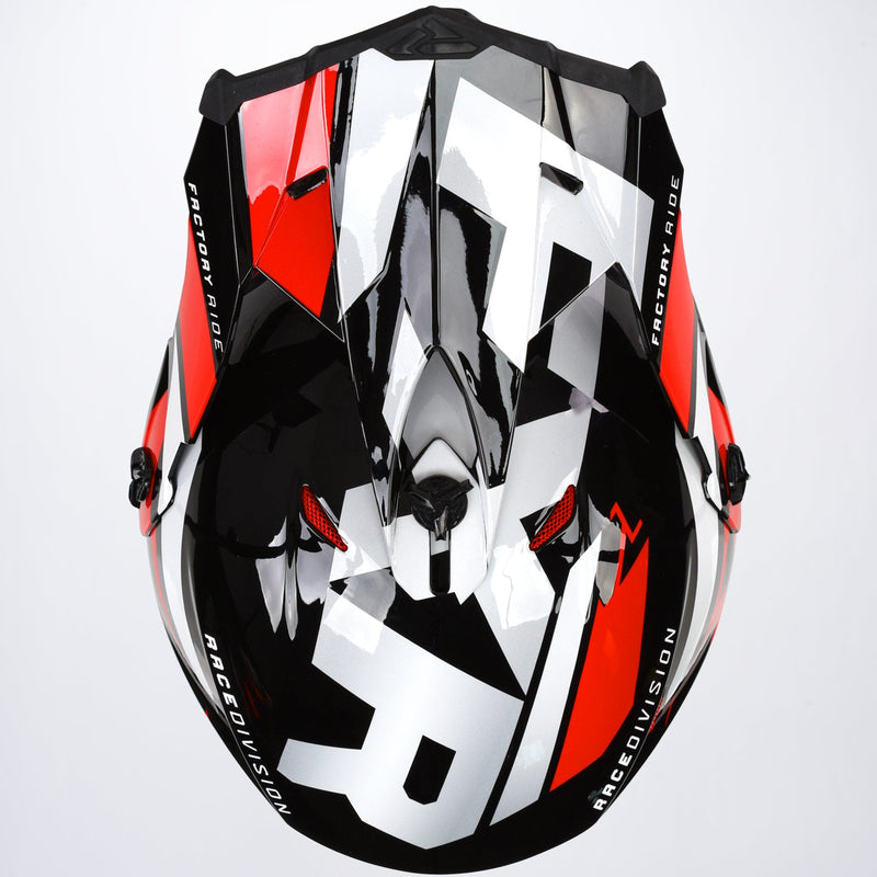 Chargez l'image dans la visionneuse de la galerie, Blade_Force_Helmet_BlackRedWhite_200605-_1020_top
