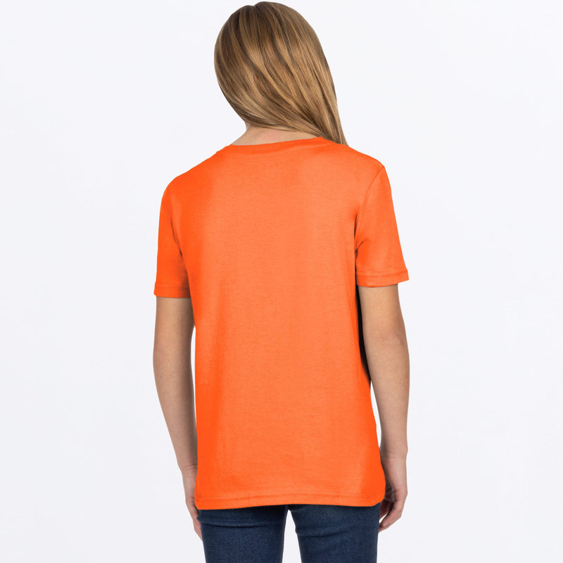 Chargez l'image dans la visionneuse de la galerie, PodiumPrem_TShirt_Y_OrangeBlack_251535-_3010_back

