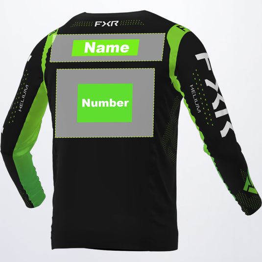 Black/Lime Custom Helium LE Jersey