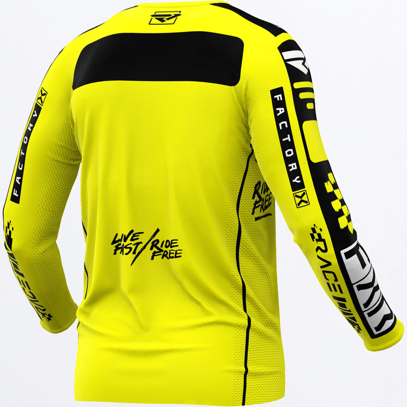 Chargez l'image dans la visionneuse de la galerie, PodiumGladitor_MXJersey_YellowBlk_243326-_6010_back
