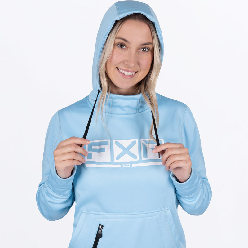 Chargez l'image dans la visionneuse de la galerie, PodiumTechPO_Hoodie_W_MauiBlue_241215-_5900_side
