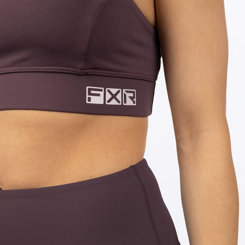 Chargez l'image dans la visionneuse de la galerie, Chakra_SportsBra_W_MutedGrapeDustyLilac_231438-_8487_Detail
