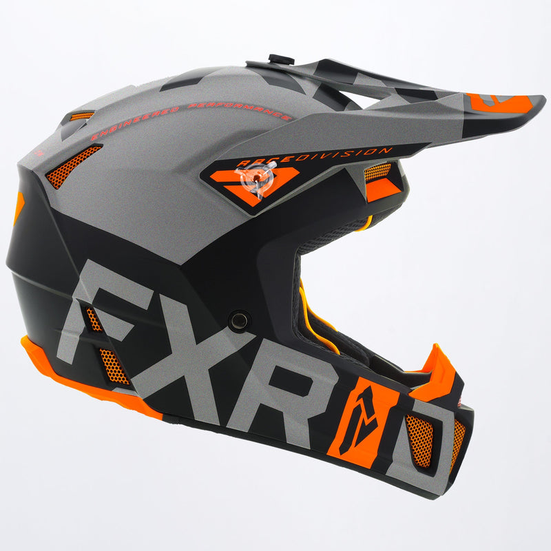 Chargez l'image dans la visionneuse de la galerie, ClutchEvo_Helmet_BlackLtGreyOrange_200609-1005_Right
