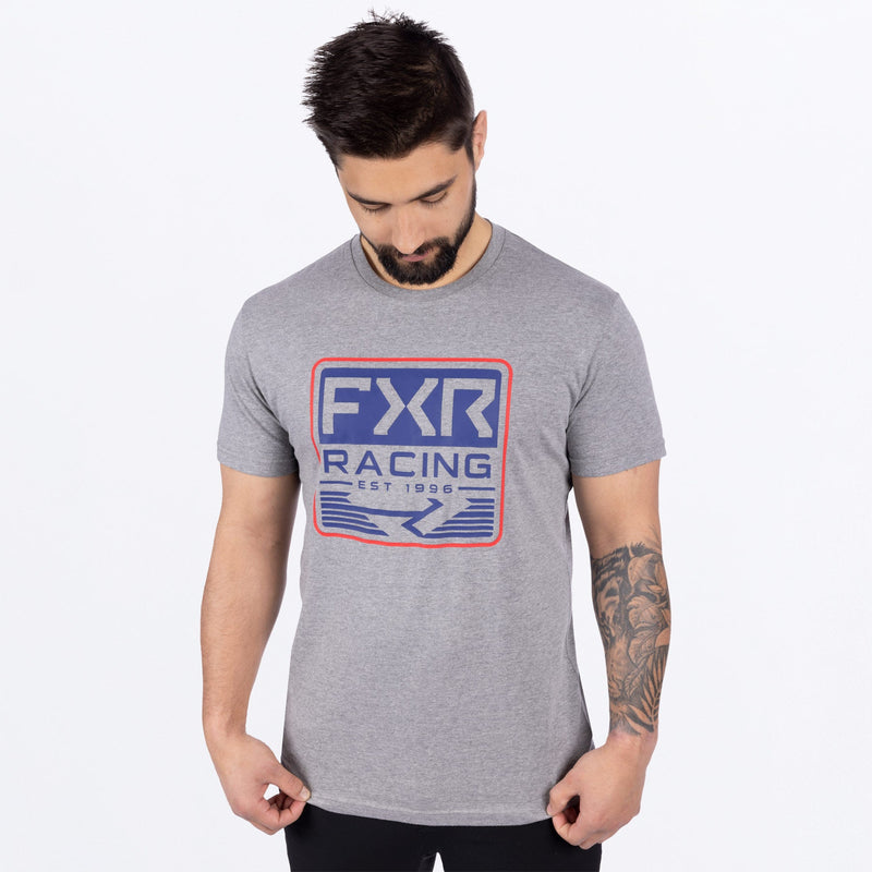 Chargez l'image dans la visionneuse de la galerie, Emblem_Prem_Shirt_M_GreyHeatherReflex_251311_0740_side

