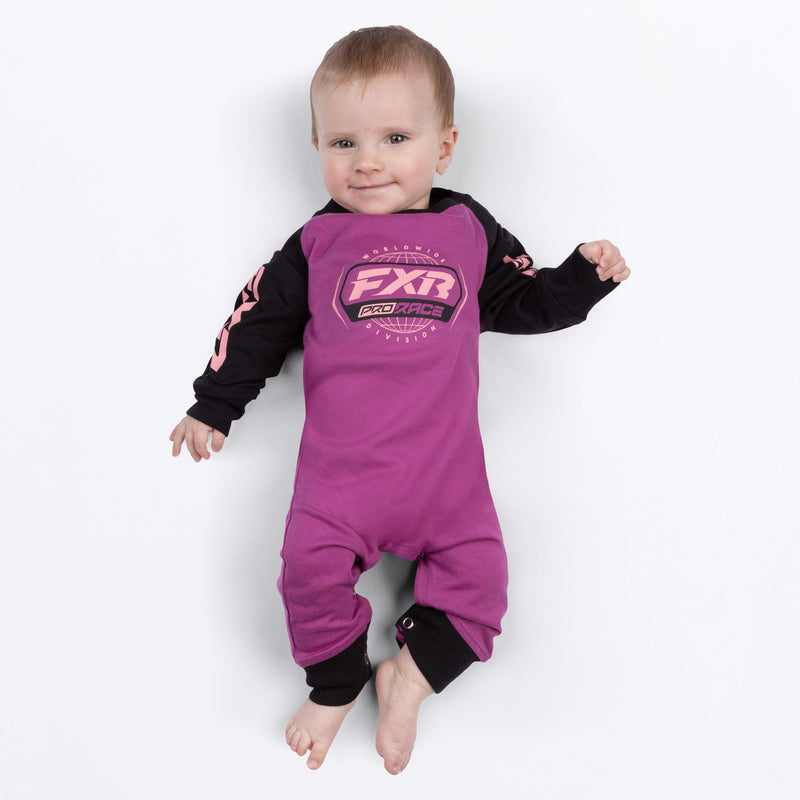 Chargez l'image dans la visionneuse de la galerie, Infant_RaceDiv_Onesie_Y_LtWineMelon_251537-_8593_front
