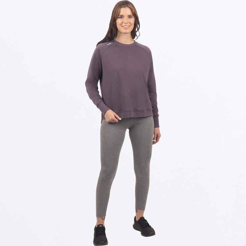 Chargez l'image dans la visionneuse de la galerie, Side_Star_Crewneck_PO_Sweater_W_Mutedgrape_232254_8400_fullbody
