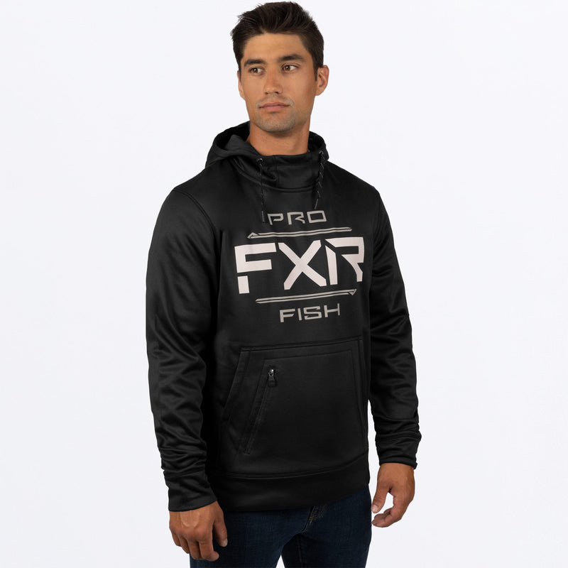 Chargez l'image dans la visionneuse de la galerie, UnisexProFishTechHoodie_M_BlackBone_231103-_1001_front
