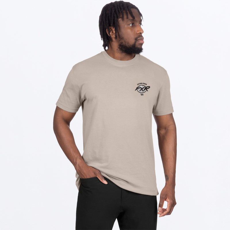 Chargez l'image dans la visionneuse de la galerie, MRelicPremium_T-Shirt_SandBlack_SKU_271306-_1710_Front
