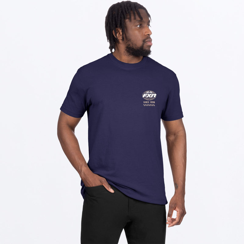 Chargez l'image dans la visionneuse de la galerie, MWorldwidePremium_T-Shirt_NavyCanvas_SKU_271305-_4515_Front
