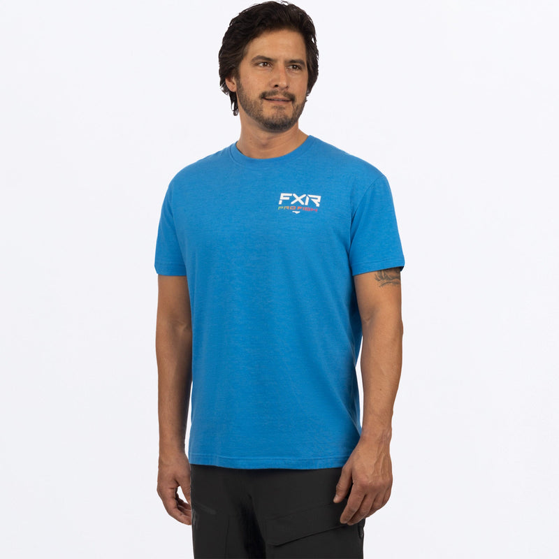 Chargez l'image dans la visionneuse de la galerie, Coastal_Premium_T-Shirt_M_BlueHeatherSherbert_232072_4174_front
