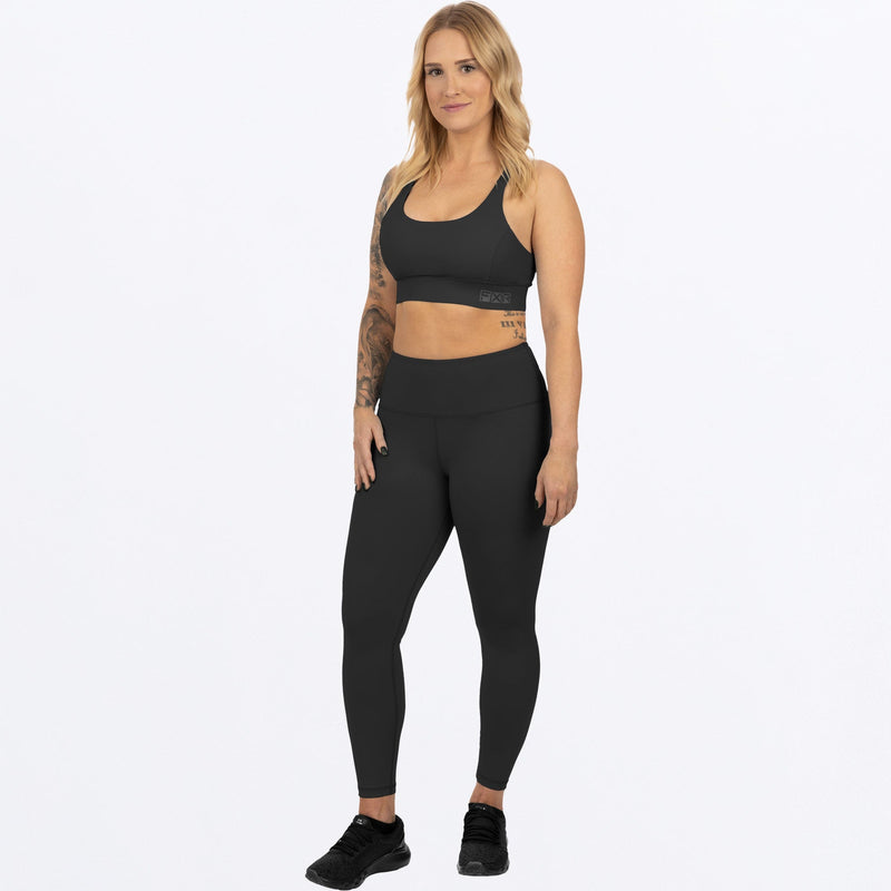 Chargez l'image dans la visionneuse de la galerie, Chakra_SportsBra_W_BlackChar_231438-_1008_frontFull
