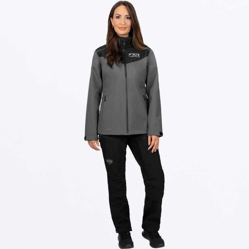 Chargez l'image dans la visionneuse de la galerie, Adventure_Tri_Laminate_Jacket_W_CharBlack_222204-_0810_frontFull
