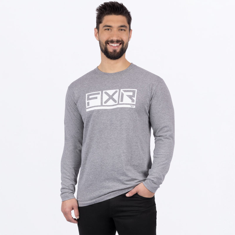Chargez l'image dans la visionneuse de la galerie, Podium_Prem_LS_M_GreyHeatherBone_251326-_0701_front
