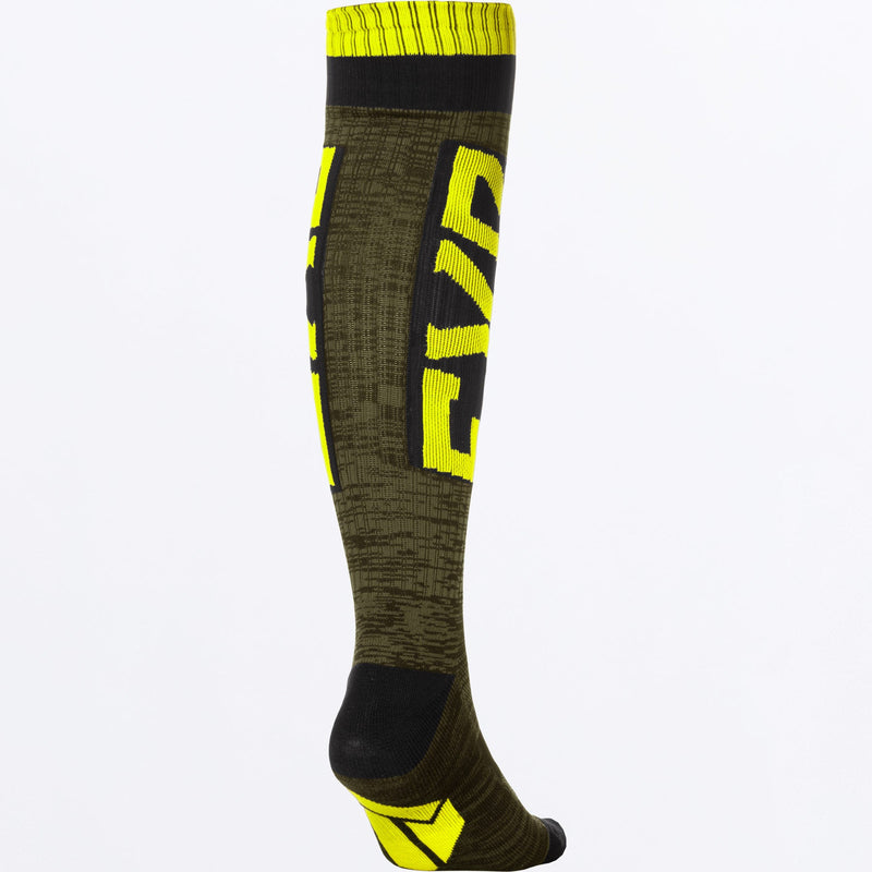 Chargez l'image dans la visionneuse de la galerie, Moto_Sock_BlackArmyHiVis_261635-_1075_back
