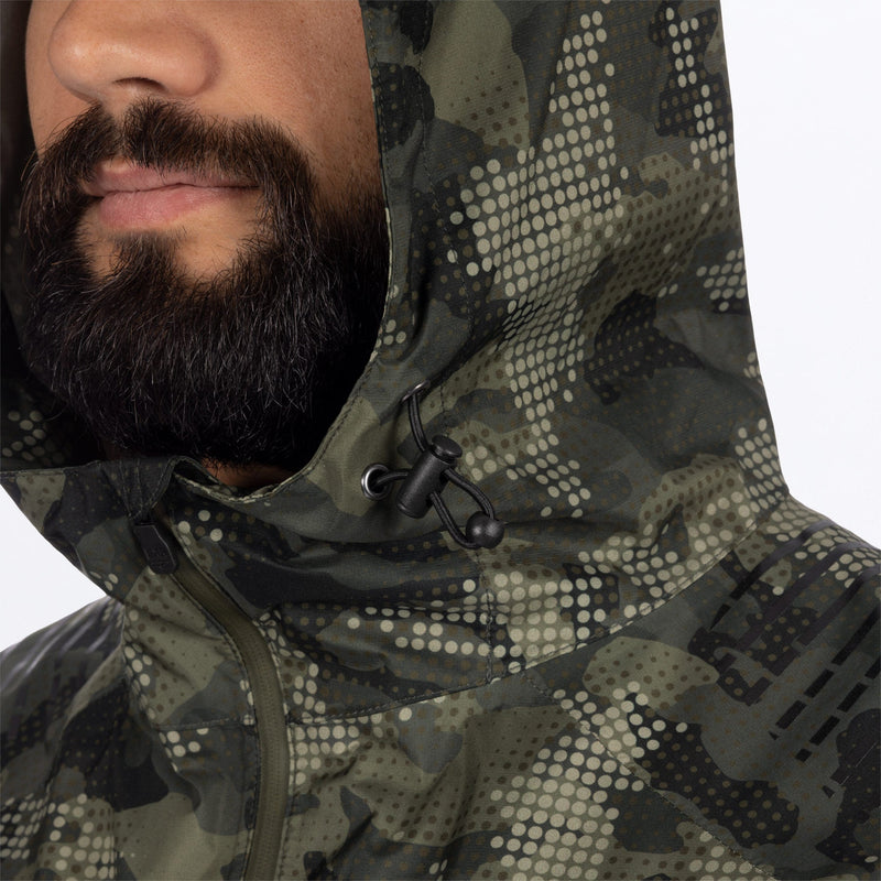 Chargez l'image dans la visionneuse de la galerie, MAdventureLiteTri-Laminate_Jacket_ArmyDriftCamo_SKU_262002-_7600_Extra5
