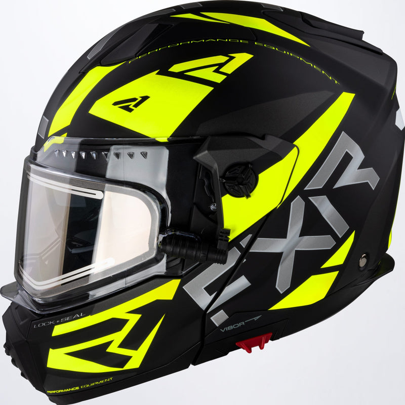 Chargez l'image dans la visionneuse de la galerie, MaverickSpeed_Helmet_BlackHiVis_220624-_6500_left
